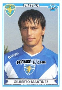 Sticker Gilberto Martinez - Calciatori 2010-2011 n. 56 - Panini
