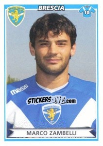 Sticker Marco Zambelli - Calciatori 2010-2011 n. 57 - Panini
