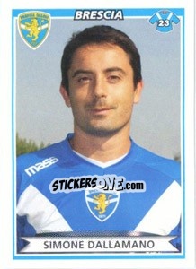 Cromo Simone Dallamano - Calciatori 2010-2011 - Panini