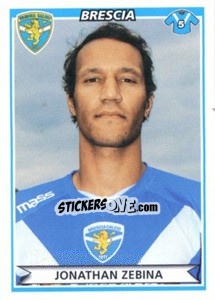 Sticker Jonathan Zebina - Calciatori 2010-2011 n. 59 - Panini