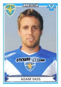 Sticker Adam Vass - Calciatori 2010-2011 n. 63 - Panini