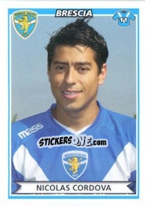 Cromo Nicolas Cordova - Calciatori 2010-2011 - Panini