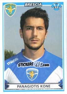 Sticker Panagiotis Kone - Calciatori 2010-2011 - Panini