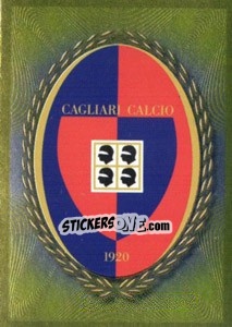 Cromo Scudetto (Cagliari) - Calciatori 2010-2011 - Panini