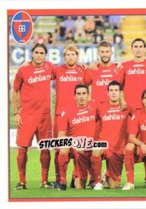 Cromo Squadra/1 (Cagliari) - Calciatori 2010-2011 - Panini