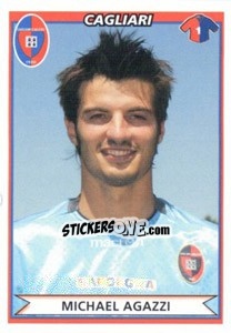 Sticker Michael Agazzi - Calciatori 2010-2011 n. 77 - Panini