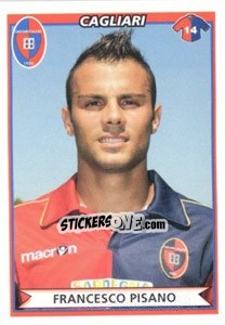 Cromo Francesco Pisano - Calciatori 2010-2011 - Panini