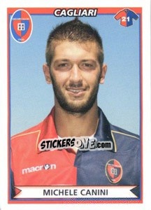 Cromo Michele Canini - Calciatori 2010-2011 - Panini