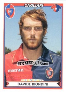 Figurina Davide Biondini - Calciatori 2010-2011 - Panini