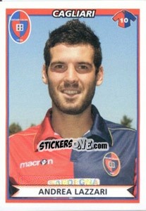 Sticker Andrea Lazzari - Calciatori 2010-2011 n. 90 - Panini