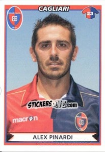 Sticker Alex Pinardi - Calciatori 2010-2011 n. 92 - Panini