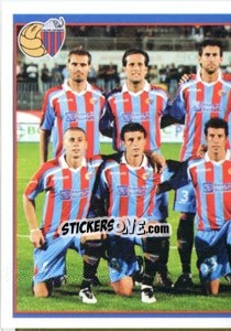 Figurina Squadra/1 (Catania) - Calciatori 2010-2011 - Panini