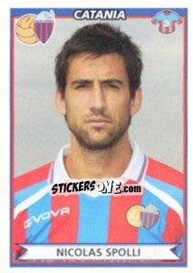 Sticker Nicolas Spolli - Calciatori 2010-2011 - Panini