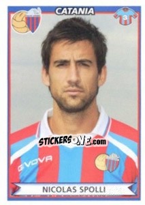 Sticker Nicolas Spolli - Calciatori 2010-2011 n. 104 - Panini