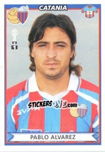 Figurina Pablo Alvarez - Calciatori 2010-2011 - Panini