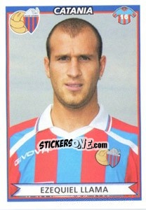 Sticker Ezequiel Llama - Calciatori 2010-2011 - Panini