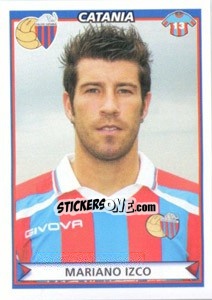 Sticker Mariano Izco - Calciatori 2010-2011 n. 110 - Panini