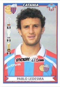 Sticker Pablo Ledesma - Calciatori 2010-2011 n. 112 - Panini