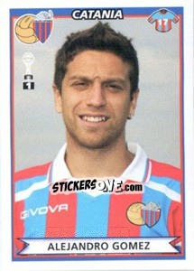 Sticker Alejandro Gomez - Calciatori 2010-2011 - Panini