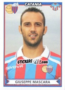 Sticker Giuseppe Mascara - Calciatori 2010-2011 n. 117 - Panini