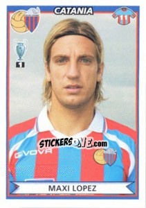 Sticker Maxi Lopez - Calciatori 2010-2011 n. 118 - Panini