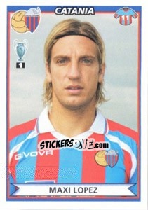 Figurina Maxi Lopez - Calciatori 2010-2011 - Panini