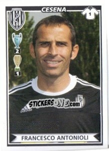 Sticker Francesco Antonioli - Calciatori 2010-2011 n. 125 - Panini
