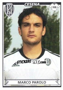 Sticker Marco Parolo - Calciatori 2010-2011 n. 136 - Panini
