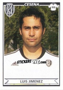 Sticker Luis Jimenez - Calciatori 2010-2011 n. 139 - Panini