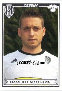 Sticker Emanuele Giaccherini - Calciatori 2010-2011 n. 142 - Panini