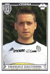 Cromo Emanuele Giaccherini - Calciatori 2010-2011 - Panini