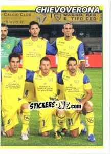 Figurina Squadra/2 (Chievo Verona) - Calciatori 2010-2011 - Panini
