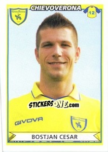 Sticker Bostjan Cesar - Calciatori 2010-2011 n. 154 - Panini