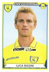 Cromo Luca Rigoni - Calciatori 2010-2011 - Panini