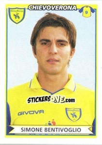 Sticker Simone Bentivoglio - Calciatori 2010-2011 n. 161 - Panini