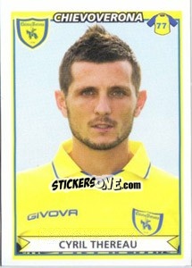 Sticker Cyril Thereau - Calciatori 2010-2011 n. 165 - Panini