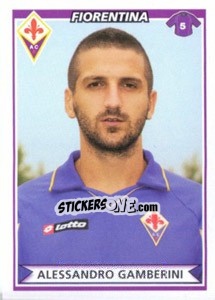 Figurina Alessandro Gamberini - Calciatori 2010-2011 - Panini