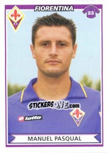 Sticker Manuel Pasqual - Calciatori 2010-2011 n. 180 - Panini