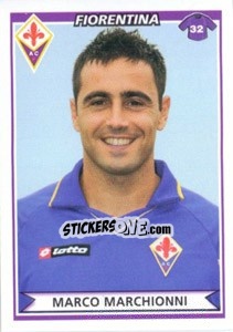 Sticker Marco Marchionni - Calciatori 2010-2011 n. 185 - Panini