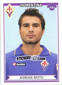 Cromo Adrian Mutu - Calciatori 2010-2011 - Panini