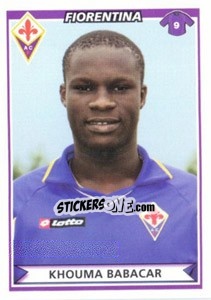 Sticker Khouma Babacar - Calciatori 2010-2011 - Panini