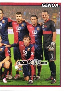 Sticker Squadra/2 (Genoa) - Calciatori 2010-2011 n. 195 - Panini