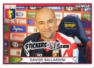 Sticker Davide Ballardini - Calciatori 2010-2011 n. 196 - Panini