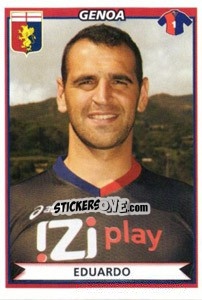 Sticker Eduardo - Calciatori 2010-2011 n. 197 - Panini