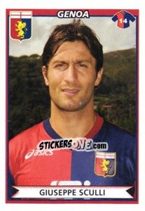 Sticker Giuseppe Sculli - Calciatori 2010-2011 n. 213 - Panini