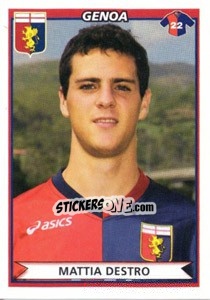 Sticker Mattia Destro - Calciatori 2010-2011 n. 216 - Panini