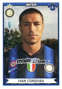 Figurina Ivan Cordoba - Calciatori 2010-2011 - Panini