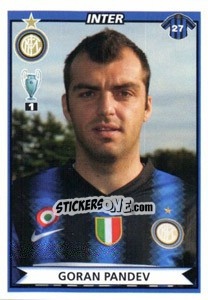 Cromo Goran Pandev - Calciatori 2010-2011 - Panini