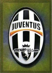 Sticker Scudetto (Juventus) - Calciatori 2010-2011 n. 241 - Panini