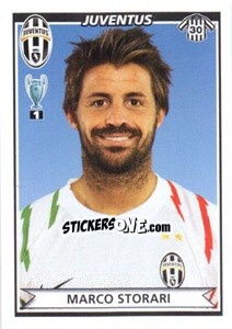 Sticker Marco Storari - Calciatori 2010-2011 n. 245 - Panini